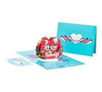 3D Popup Valentine Greeting Card User Friendly Paper Decoration Romance Various Occasion Birthday Wedding Gift
