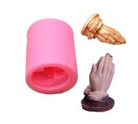 3D Praying Hands Candle Mould,Put Your Hands Together for Blessing and Prayer Silicone Mold ,DIY Craft Epoxy Resin Casting Plaster Statue Decoration