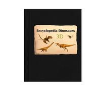 3D Prehistoric Dinosaur Encyclopedia for Kids - Interactive Pop-Up Book with Fun Facts, Realistic Illustrations, Educational Learning Gift