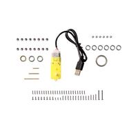 3D Print Assembly Parts Triple-Axises Tourbillons Model Components for Aircraft Engine Models, LED Hobbyist Model Building
