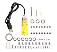 3D Print Assembly Parts Triple-Axises Tourbillons Model Components for Aircraft Engine Models, LED Hobbyist Model Building