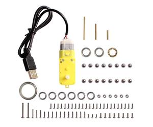3D Print Assembly Parts Triple-Axises Tourbillons Model Components for Aircraft Engine Models, LED Hobbyist Model Building