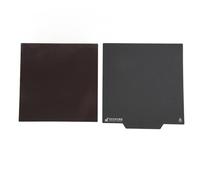 3D Print Build Plate, Detachable Magnetic Flexible Heated Bed Elastic Metal 3D Printer Platform Easy Installation for Ender3 3s Pro V2