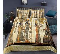 3D Print Duvet Cover Ancient Egyptian Culture Polyester 3 Piece Bedding Set Girl Adult Kids Boy Bedding Set Bedroom Single Quilt Cover - Skin-Friendly, Breathable And Non-Fading 150X200-412M264U075P