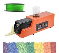 3D Print Filament Extruder Machine, Desktop 3D Printer Filament Maker Printing Consumables Extruder, 300-650mm/min Adjustable Speed, 1.75mm&3mm Extrusion Diameter, for PLA, ABS, PVA