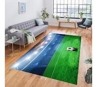 3D Print Football Mat Kitchen Mat Machine Washable Rugs Hallway Non Slip Runner Door Mat Floor Mat Rug 140 X 200 Cm - Polyester Soft Touch Easy Clean With Rubber Backing -6342292272