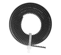 3D Print Open Timing Belt, Rubber Drive Belt for Ender 3 CR10 Ender 5 Anet A8, 2mm Tooth Pitch Flexible Low Noise Wear Resistant Belt with Fiber Reinforcement for 3D (5M 10mm)