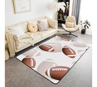 3D Print Rugby Mat Kitchen Mat Machine Washable Rugs Hallway Non Slip Runner Door Mat Floor Mat Rug 80 X 160 Cm - Polyester Soft Touch Easy Clean With Rubber Backing -20222893601