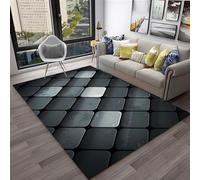 3D Printed Abstract Geometric Stripes 140 X 200 Cm, Graffiti Rugs Living Room Crawling Mat Decorative Area Rugs For Living Room Bedroom, Non Slip Door Mat - Polyester Soft /7606746380089