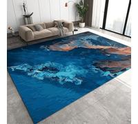 3D Printed Abstract Marble Texture 60 X 90 Cm, Graffiti Rugs Living Room Crawling Mat Decorative Area Rugs For Living Room Bedroom, Non Slip Door Mat - Polyester Soft /5297797811961
