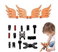 3D Printed Action Figure Wings, 3D Action Figure Wings, Multi-Joint and Articulated Robot Action Figures, Joint Robot Action Figures, Decorative, Movable and Movable Collectibles for De