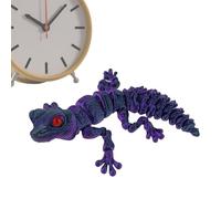 3D Printed Animal Toys - Articulated Lizard Decor, Full Articulated Lizard Sculpture, Flexible 3D Printed Animal Toys, Fun And Interactive Desk | Perfect Easter Basket Filler And Executive Office
