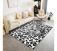 3D Printed Area Rug Abstract Animal Leopard Print Doormats Indoor Home Carpets Decor Rugs Home Living Room Carpets, 100 X 200 Cm - Polyester Soft Touch Easy Clean With Rubber Backing -36623828158