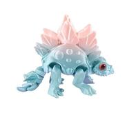 3D Printed Articulated Dinosaur, Stegosaurus Dinosaur Skeletons Toy, Mystery Crystal Dragon Animals Desk Collectible Sculpture for Dino Lovers Kids Adults Fidget Sensory Toys