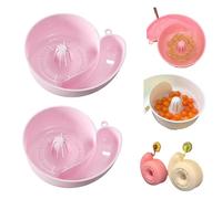3D Printed Automatic Vegetable and Fruit Washer, Berries Wash Bowl, Cute Snail-Shaped Automatic Fruit Washing Bowl with Strainer, Fruits Cleaning Spinner Machine Cleaner Drain Basket