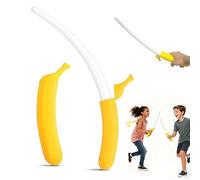 3D Printed Banana Sword Retractable,Realistic Toy Extendable Banana Sword Holiday Role Playing Prop Toy for Boys and Girls (White)