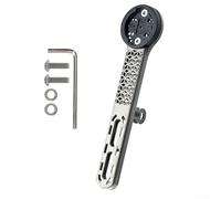 3D Printed Bike Computer Mount for Road Bikes Compatible with and Other 2.5 Inch Devices Made from TC4 GR5 Alloy Weighing Only 26g (type B)