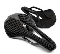 3D Printed Bike Saddle Full Carbon T800 Ultralight 180g 250x140mm - 3D Printted Saddle with Hexagonal Lattice Structure and Central Relief Zone for Superior Comfort and Breathability