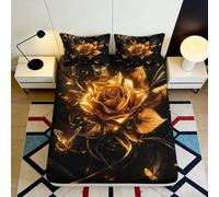 3D Printed Black White Abstract Swirl Fitted Sheet Microfiber Anti-Slip Bedroom Decor Geometric Dot Bed Cover Washable 90x200x25cm