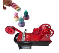 3D Printed Bottle Recycler, Desktop Filament Maker Machine, Pultruded Plastic Bottle Filament, for Families, DIY Makers, Small Studios