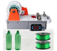3D Printed Bottle Recycler, Desktop PET Filament Extruder Machine, Eco-Friendly Recycled Plastic Bottle Recycling for Sustainable 3D Printing Filament