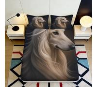 3D Printed Brave Tiger Fitted Sheet Microfiber Soft Anti-Slip Protector Jungle Adventure Bed Cover Bedroom Dorm Machine Washable 90x200x25cm