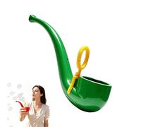 3D Printed Bubble Blowing Stick with Vibrant Color At Park, Green