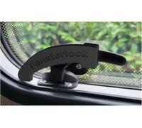 3D-Printed Camper Window Locks in Black/Burglary Protection/Locking for Dometic Seitz Window Handle - Patented Lock for Caravan and Motorhome Windows (Type 6, 2-Piece Set Left)