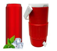 3D Printed Can Cooler, 12 Oz Insulated Can, Bottle Cooler Keeps Beverage Cold for Hours, Mini Water Coolers Drink Holder, Beverage Insulator for Camping Party BBQ Fishing Picnic