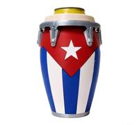 3D Printed Can Holder, Modern Minimalist Drum Style Cup Stand for 12oz Cans, Sturdy for pla Beverage Organizer for Home Bar Party Decor(Red)