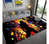 3D Printed Carpet Cute Kids Room Decor Carpets Child Play Crawl Area Rugs Soft Music Note Symbol - Polyester Soft Touch Easy Clean - For Sofa Mat Door Mat Kitchen Bedroom 100 X 150 Cm /8787615257009