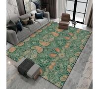 3D Printed Carpet Cute Kids Room Decor Carpets Child Play Crawl Area Rugs Soft Retro Abstract Flowers - Polyester Soft Touch Easy Clean - For Sofa Mat Door Mat Kitchen Bedroom 40 X 60 C /4386968922754