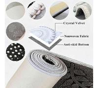 3D Printed Carpet Galaxy Planet Dream Starry Sky Landscape Child Bedroom Play Mat Flannel Memory Foam Large Area Rug For Living Room Non-Slip Kids Girl Boy Room Play Crawl Floor Mat 40 X -37757089777
