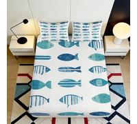 3D Printed Cartoon Teddy Bear Fitted Sheet Microfiber Non-Slip Deep Pocket Teddy Bear Mattress Fitted Cover Bedroom Bedding Full Wrap Washable for Adults Teens Super King（200x220cm）