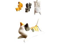 3D Printed Cat Detachable Calico Cat Fidget Toy Home Office Desktop Ornament Toy