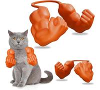 3D Printed Cat Muscle Arm | Giant Muscle Cat Hulks Arm for Neck | Funny Hulk-Style Superhero Costume for Cats | Kitten Birthday Party Supplies for Halloween Cosplay Costume Accessories