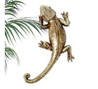 3D Printed Chameleon - Lizard Gecko Wall Art,Statue Animal Statue For Home Office Shelf Decoration Ornament For Outdoor Garden Patio Porch Desktop Cloak Shelf Living Room Home Office