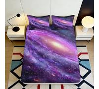 3D Printed Chemistry Fitted Sheet Microfiber Deep Pocket Bedroom Bedding Chemistry Theme Mattress Fitted Cover Full Wrap Washable Super King（180x200cm）