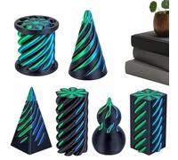 3D Printed Cone Fidget - , Interactive Model for Optical Illusion, Charming Mechanical Engineering Object, Exclusive for Table Concentration |