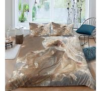 3D Printed Cosy Microfibre angel wings Quilt Cover Sets Easy Care Bedding Set with Matching Pillowcase divine fantasy art Duvet Cover All Season Machine Washable for Home Decor King（220x240cm）