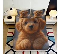 3D Printed Countryside Fitted Sheet Microfiber Deep Pocket Non-Slip Bedroom Bedding Pastoral Mattress Fitted Cover for Adults 160x200x25cm