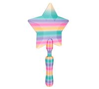 3D Printed Credit Card Wand Holder with Fun Star Topper for Contactless Payments Ideal for Kids and Adults, Lightweight Plastic
