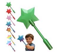 3d Printed Credit Card Wand Tap To Pay, Fun Star Magic Wand Contactless Payment Card Holder for kids adults Tech Lovers Cosplay Magicians Shopping Travel Parties Pranks Digital CardPayment (Green)