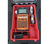 3D printed custom plastic insert to fit the Packout Compact Organiser compatible with the Brother PT-E300VP Label Printer