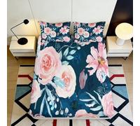 3D Printed Cute Bulldog Fitted Sheet Microfiber Non-Slip Deep Pocket Dog Mattress Fitted Cover Soft Washable Bedroom Bedding for Adults 90x200x25cm