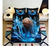 3D Printed Cute Sheep Fitted Sheet Microfiber Soft Bedroom Protector Artistic Pastoral Bed Cover for All Ages 90x200x25cm