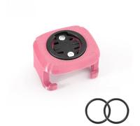 3D Printed Cycle Mount for Garmin for bryton Mio 3D Printed Cycle | Secure nut fixation, dual elastic straps, anti-shake design, fits handlebars perfectly, stable riding data(pink)