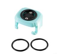 3D Printed Cycle Mount for Garmin for bryton Mio 3D Printed Cycle | Secure nut fixation, dual elastic straps, anti-shake design, fits handlebars perfectly, stable riding data(blue)