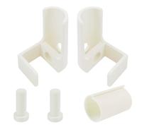 3D-Printed Diamond Painting Scroll Kit, Diamond Painting Canvas Roll Holder & Adjustable Table Clamps, Easily Roll up & Store, Painting Tools & Diamond Art Accessories for Any Size Canvas (White)