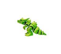 3d Printed Dinosaur 3d Print Toys for Stress Relief Home Office Decompression Decor Executive Desk Toys-Green Gold